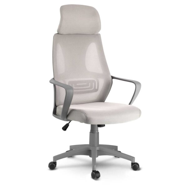 Fotel biurowy obrotowy profilowany krzesło biurowe mikrosiatka